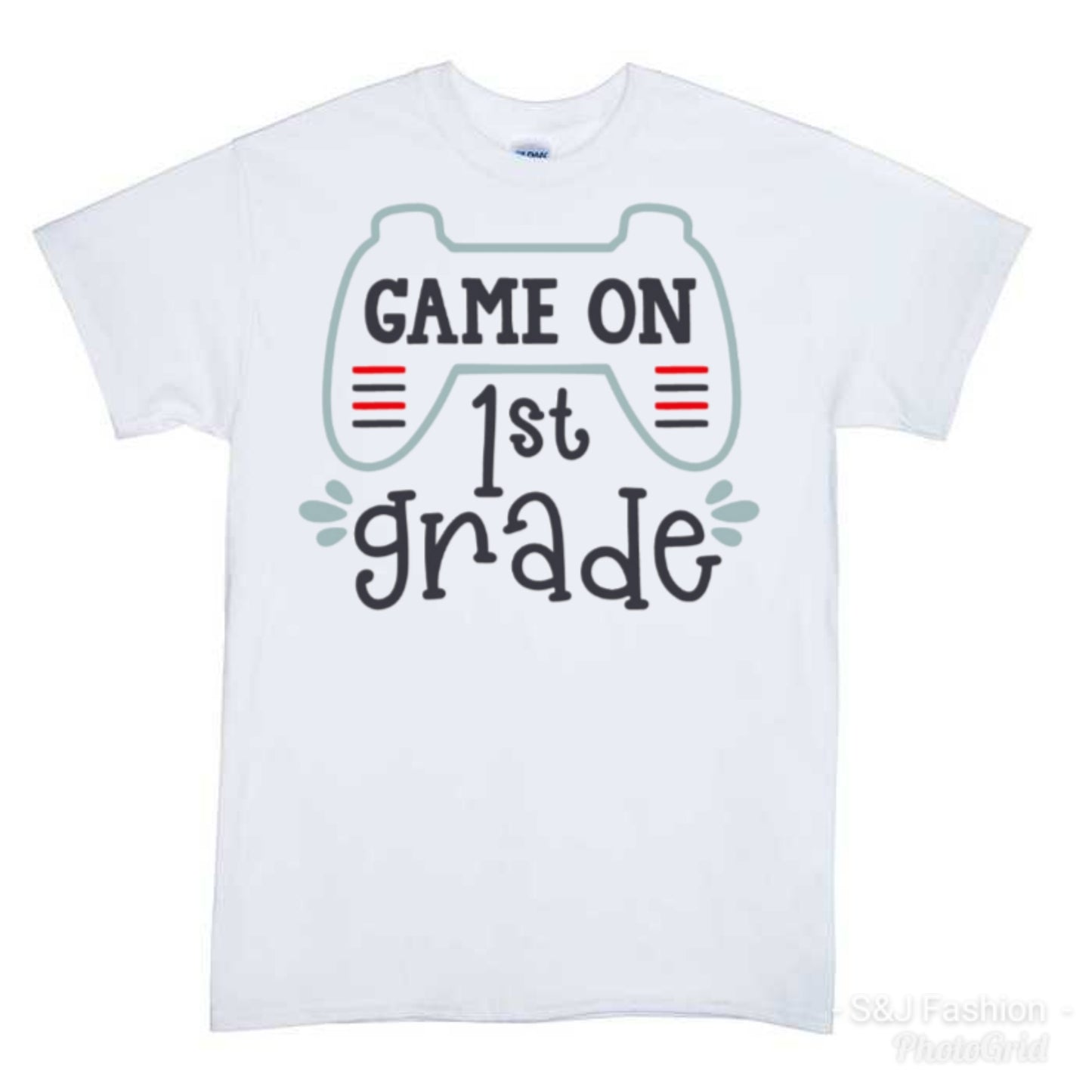 Game on 1st grade (ALL GRADES) Boys Shirt