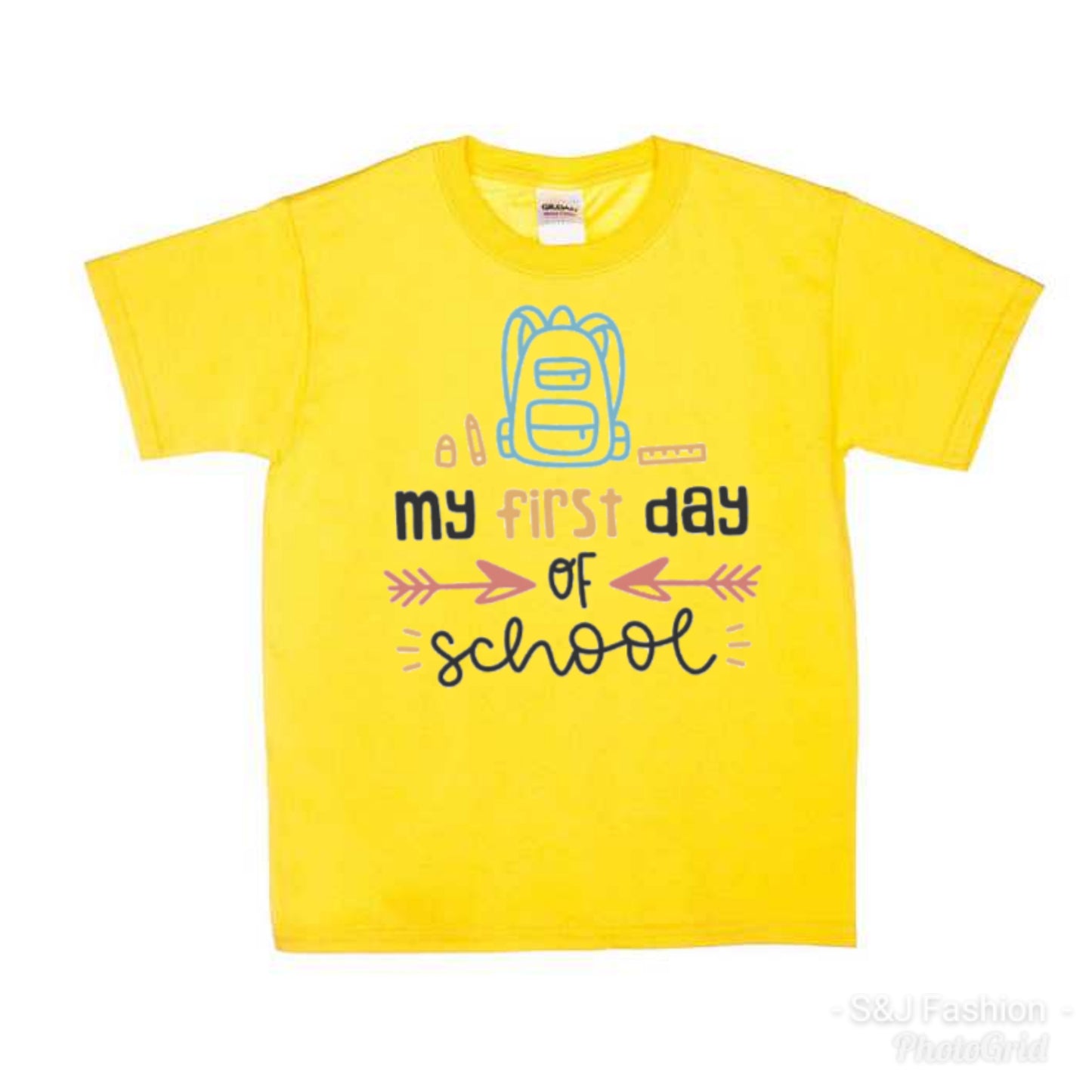 My First Day Of School BTS Girls Shirt