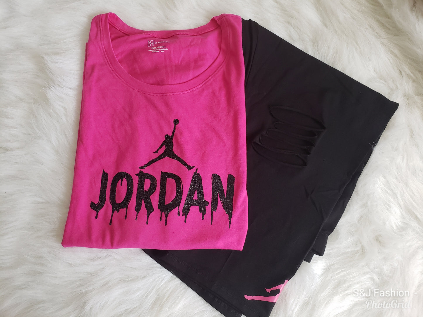 Dripping Jordan Inspired Ladies Outfit Designer