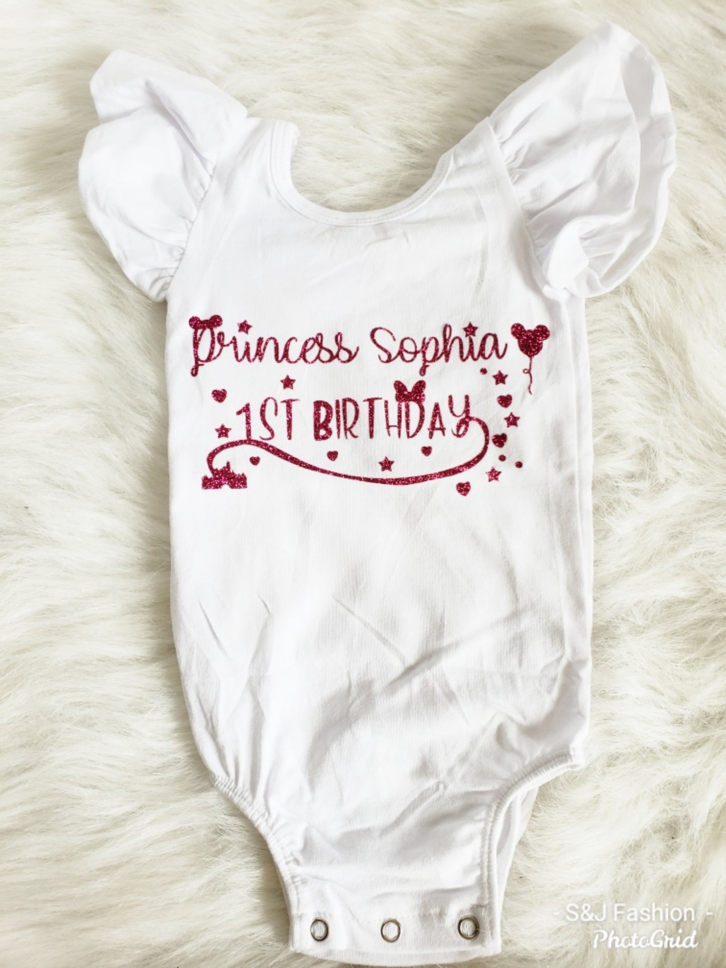 Princess Minnie Mouse Personalized Birthday Leo Leotards