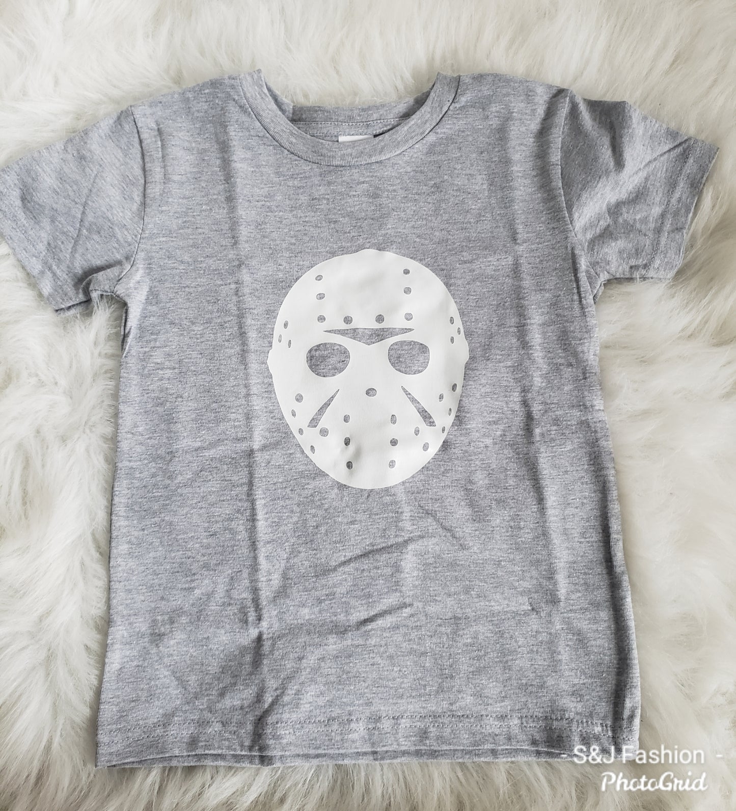 Jason Mask Halloween Horror Boys Shirt Girls Shirt