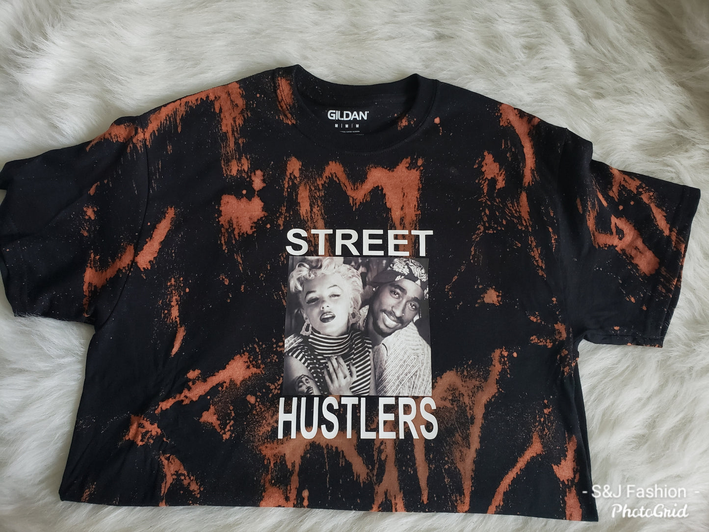 Tupac & Marilyn Monroe Street Hustlers Ladies Shirt Mens Shirt Boys Shirt Girls Shirt