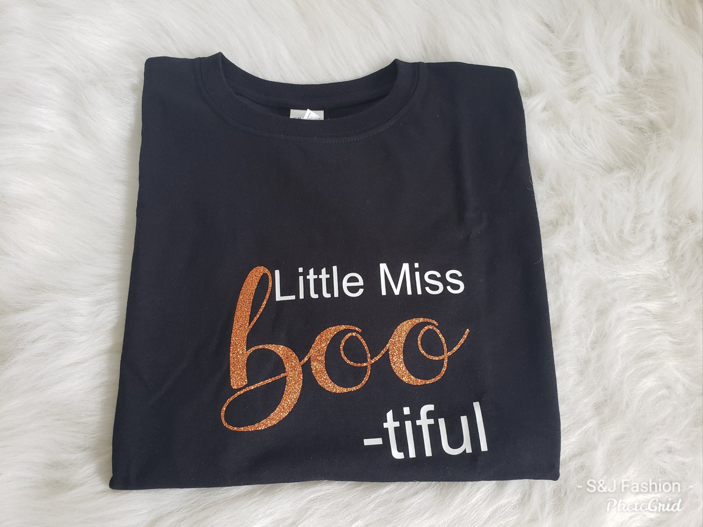 Little Miss Boo itful Girls Shirt Halloween