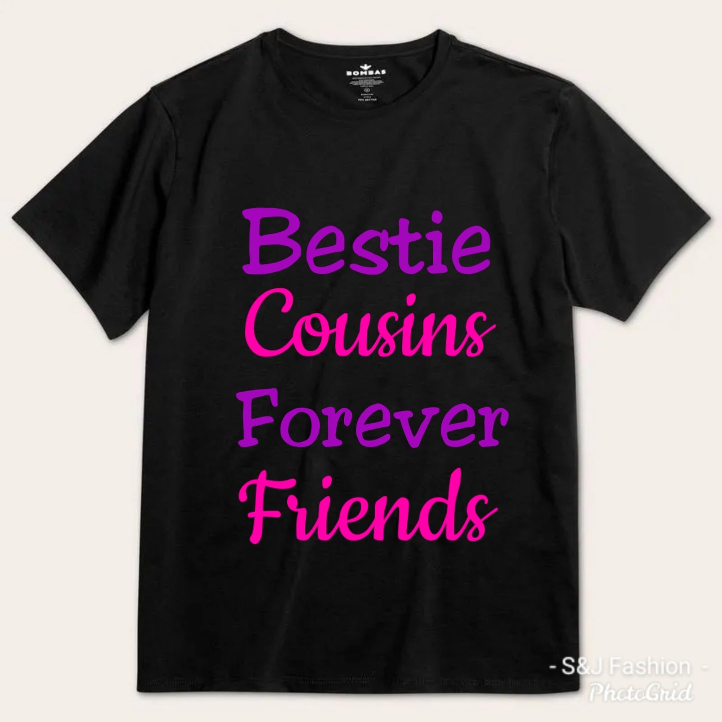 Bestie Cousins Forever Friends Girls Shirt