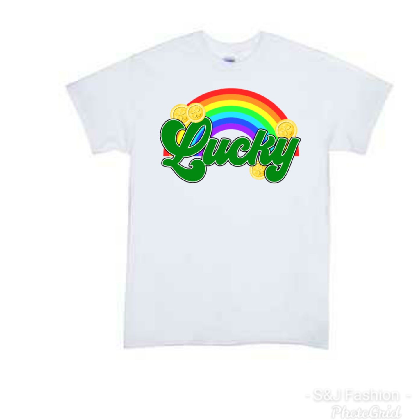 Lucky Rainbow Girls Shirts Boys Shirt St. Patrick's