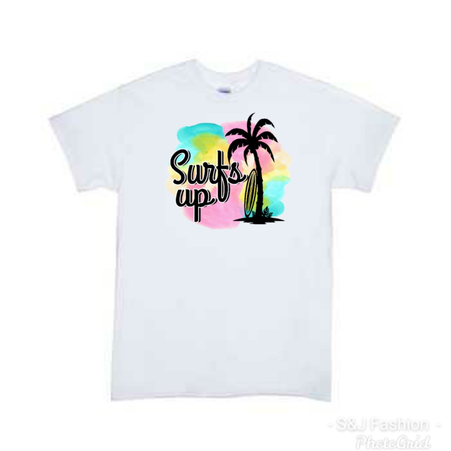 Surfs up Girls Shirt Boys Shirt