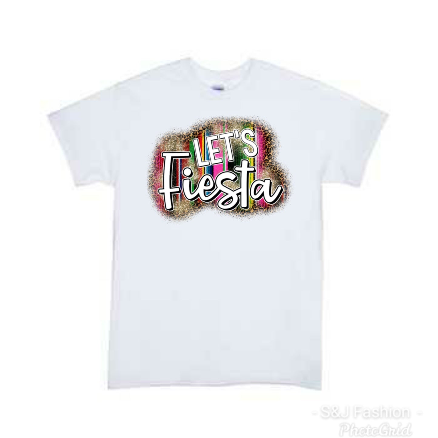 Let's Fiesta Cinco de mayo adult Ladies Shirt