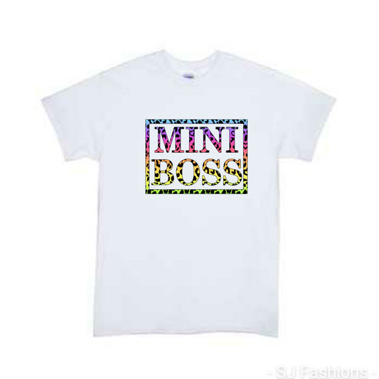 Mini boss Girls Shirt