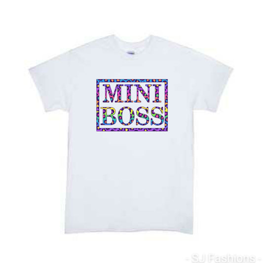 Mini boss Girls Shirt