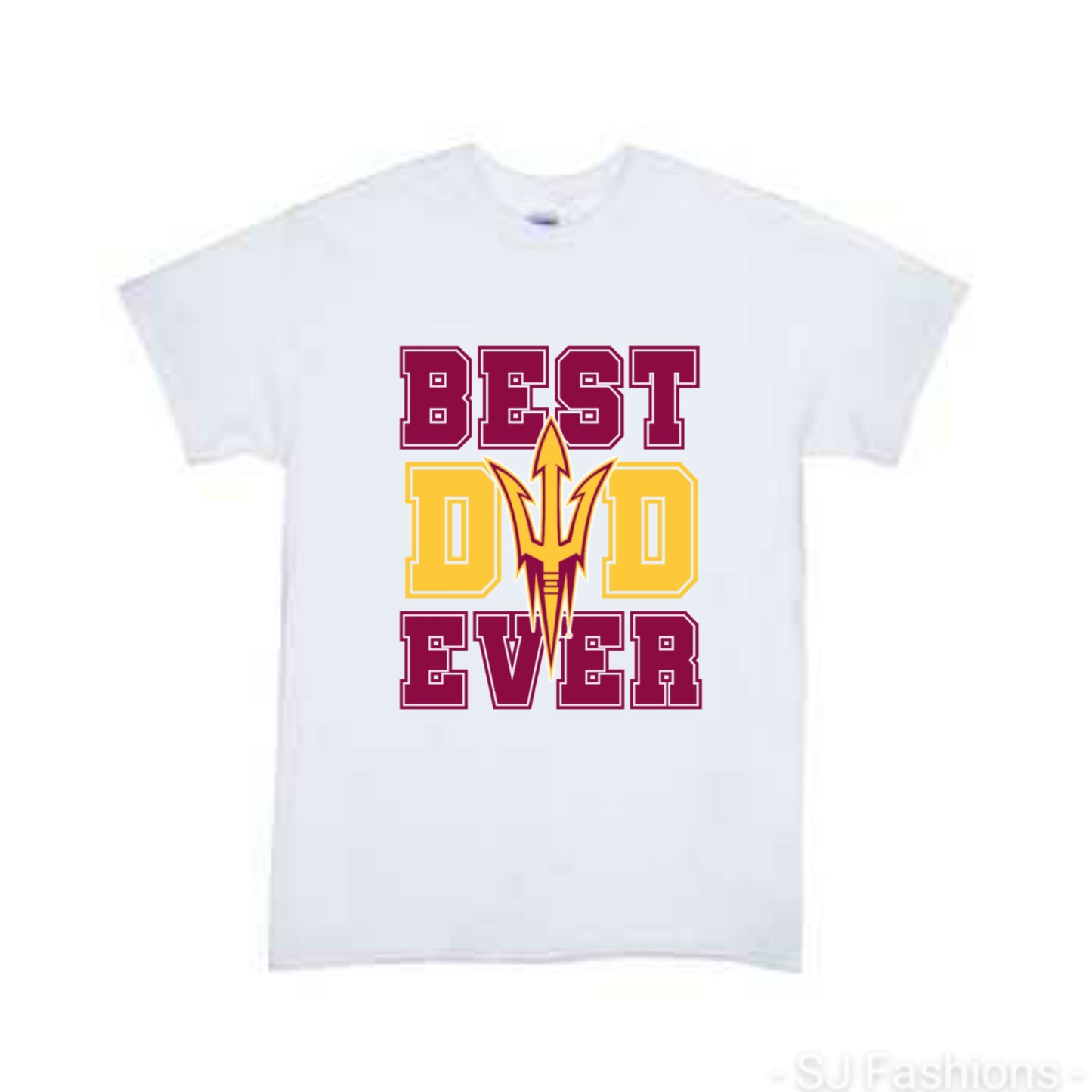 Best Dad Ever State Teams Father's Day Mens Shirt
