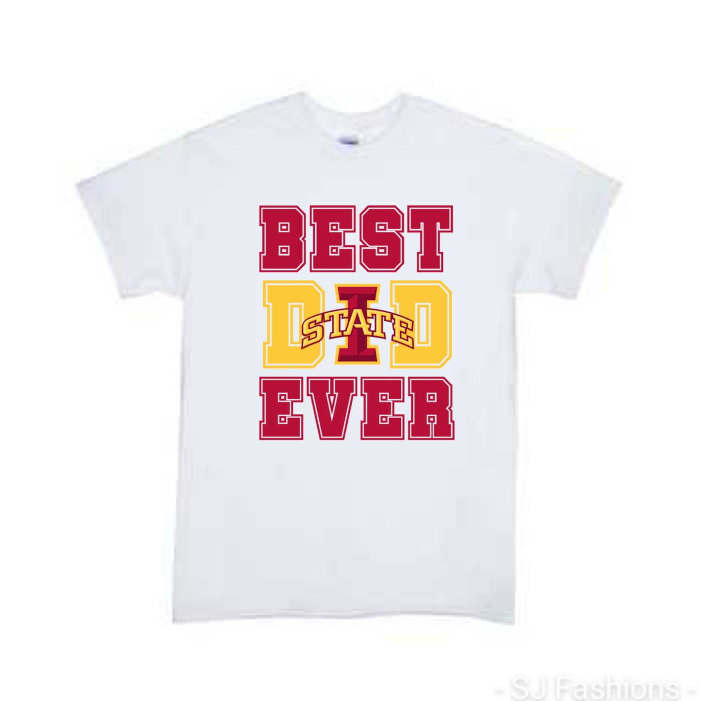 Best Dad Ever State Teams Father's Day Mens Shirt