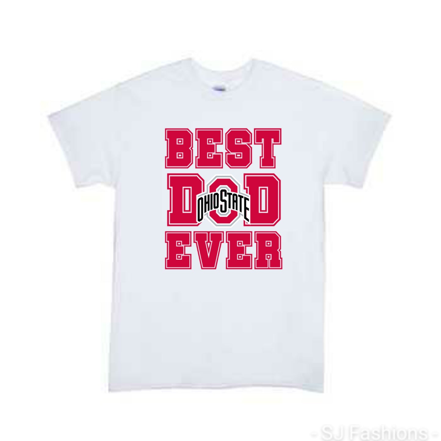 Best Dad Ever State Teams Father's Day Mens Shirt