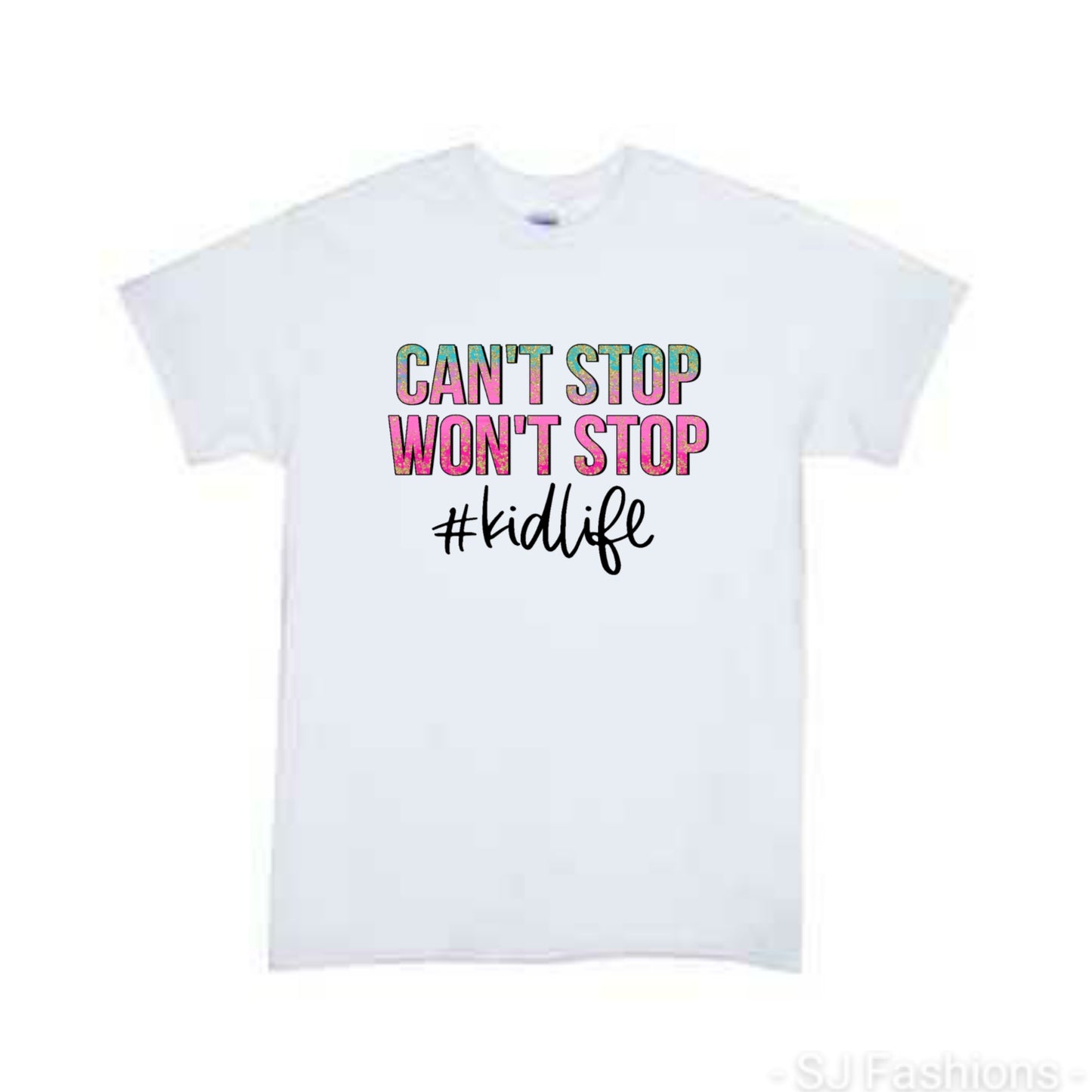 Can't Stop Won't Stop Girls Shirt