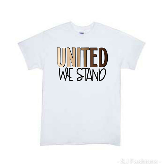 United We Stand Girls Shirt Boys Shirt Shirt Ladies Shirt Mens Shirt BLM