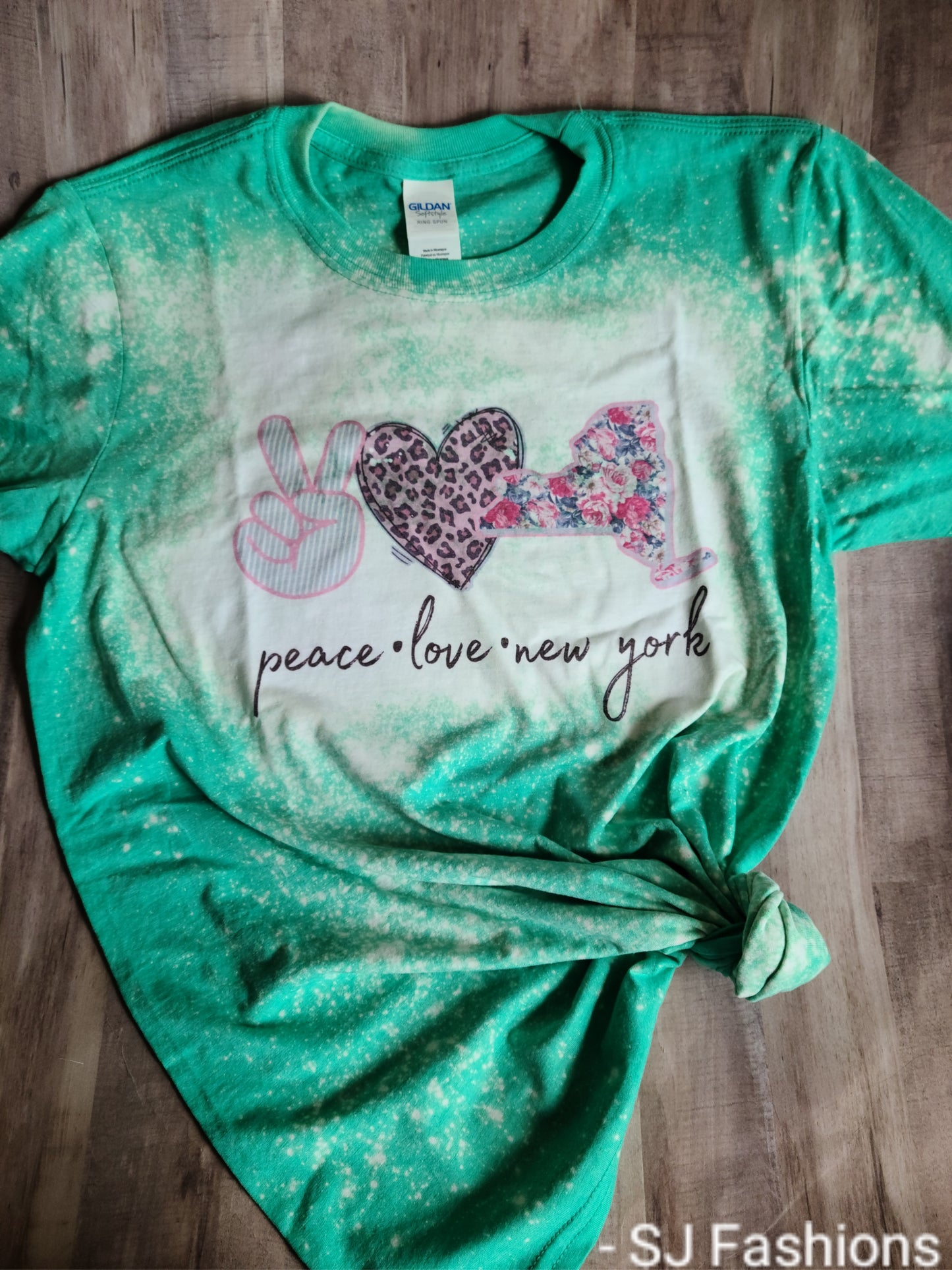 Peace Love State Ladies Shirt