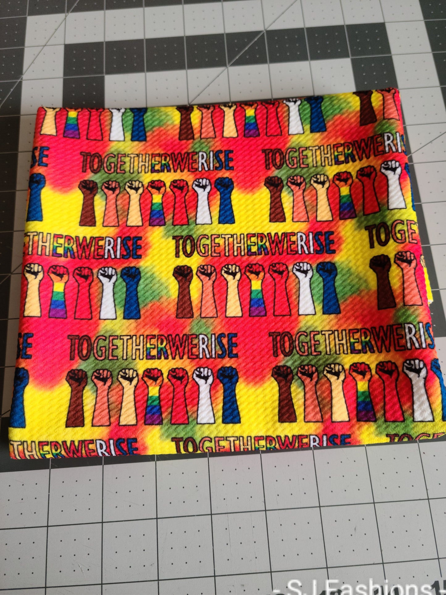 Together we rise Handmade BLM