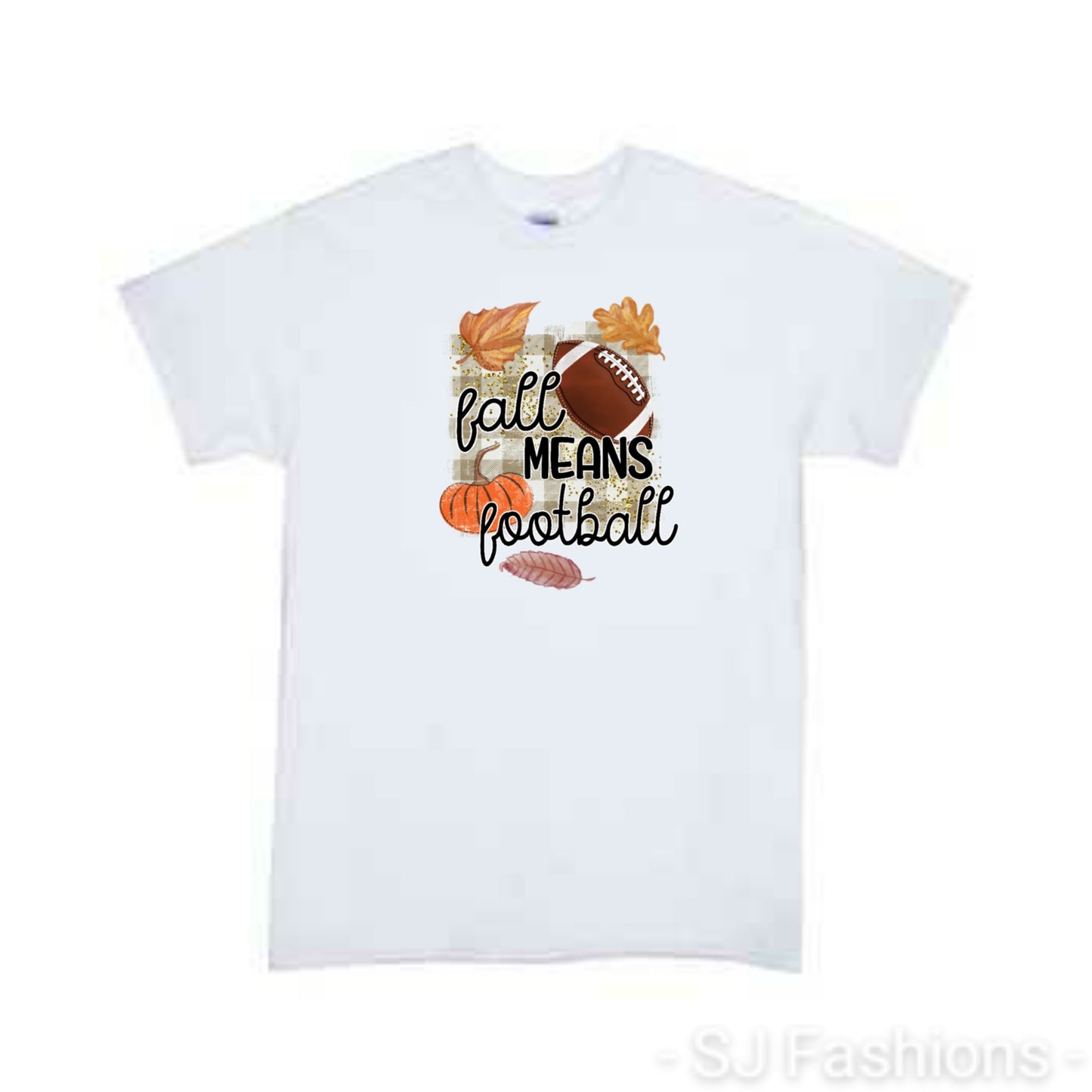 Fall Means Football Yall Girls Shirt Ladies Shirt