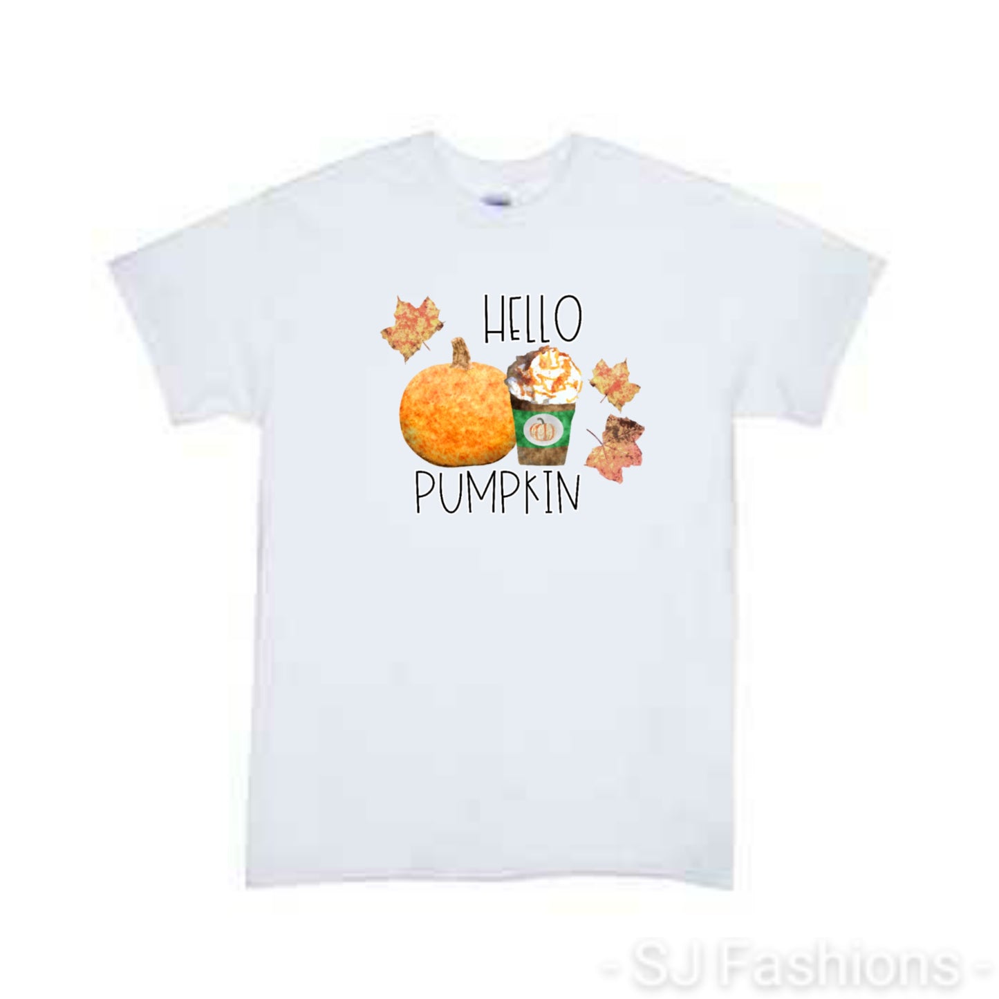 Hello Pumpkin Fall Girls Shirt