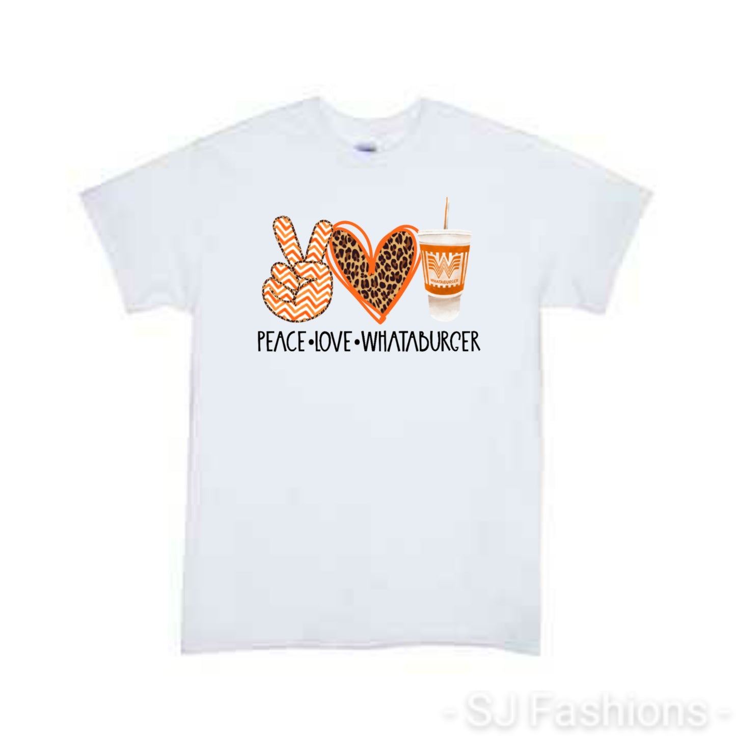 Peace Love Whataburger Girls Shirt Boys Shirt