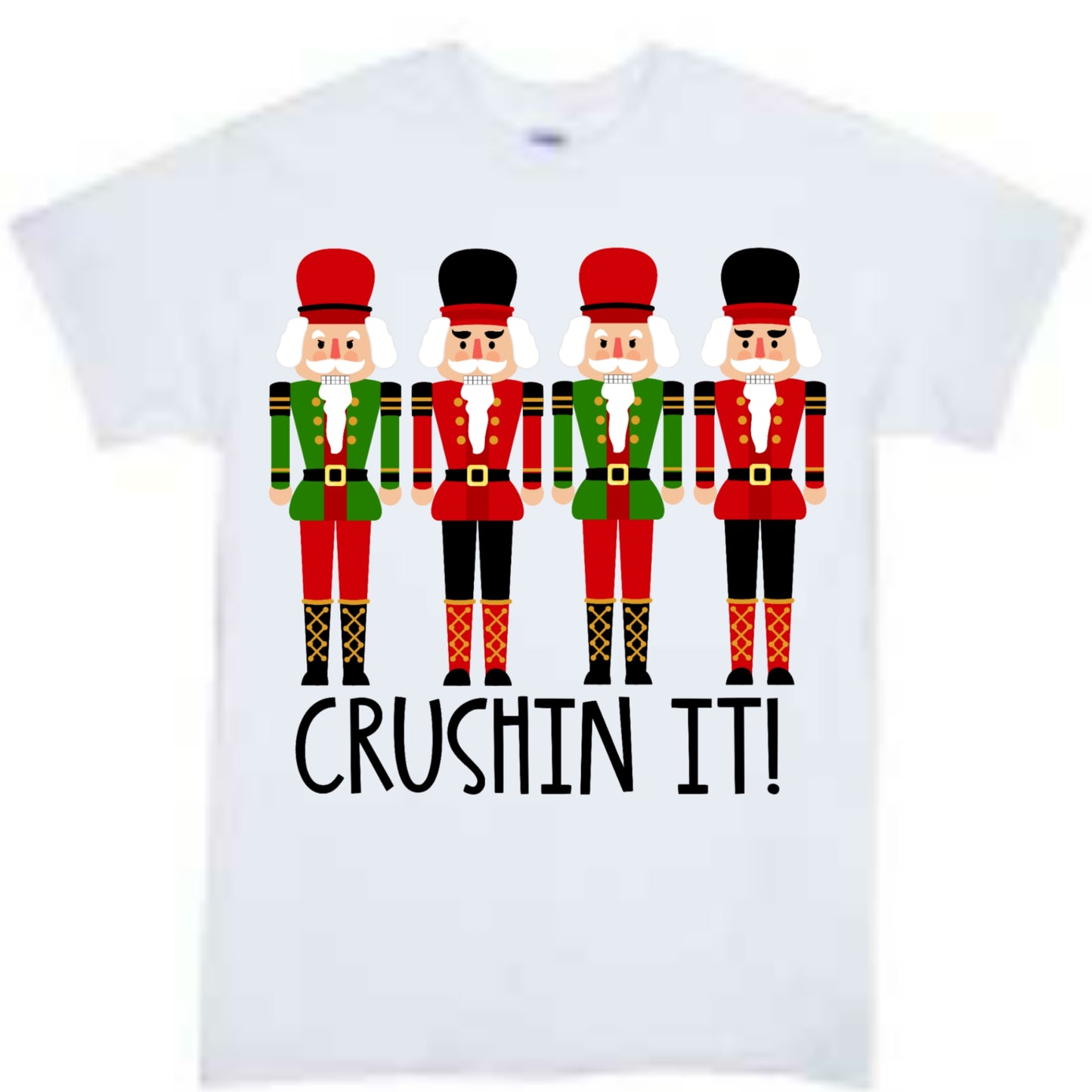 Crushin it Christmas Boys Shirt Girls Shirt Ladies Shirt Mens Shirt