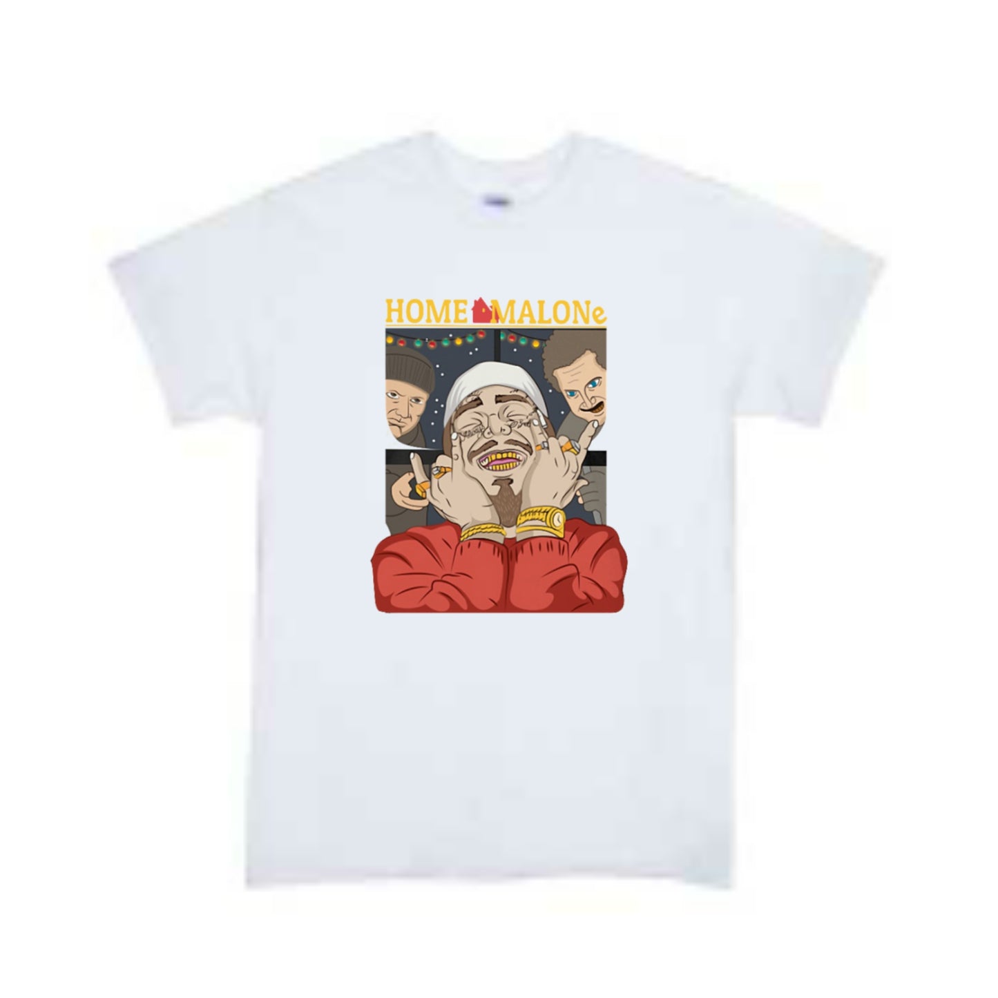 Home Malone Christmas Boys Shirt Girls Shirt Ladies Shirt Mens Shirt