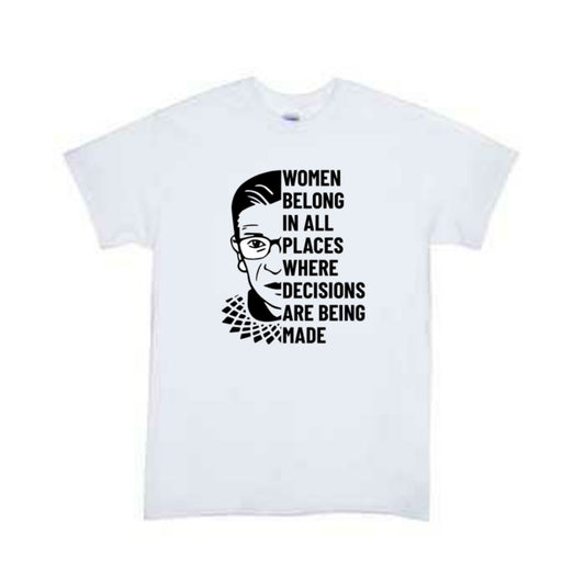 RBG Girls Shirt Ladies Shirt Boys Shirt Mens shirt