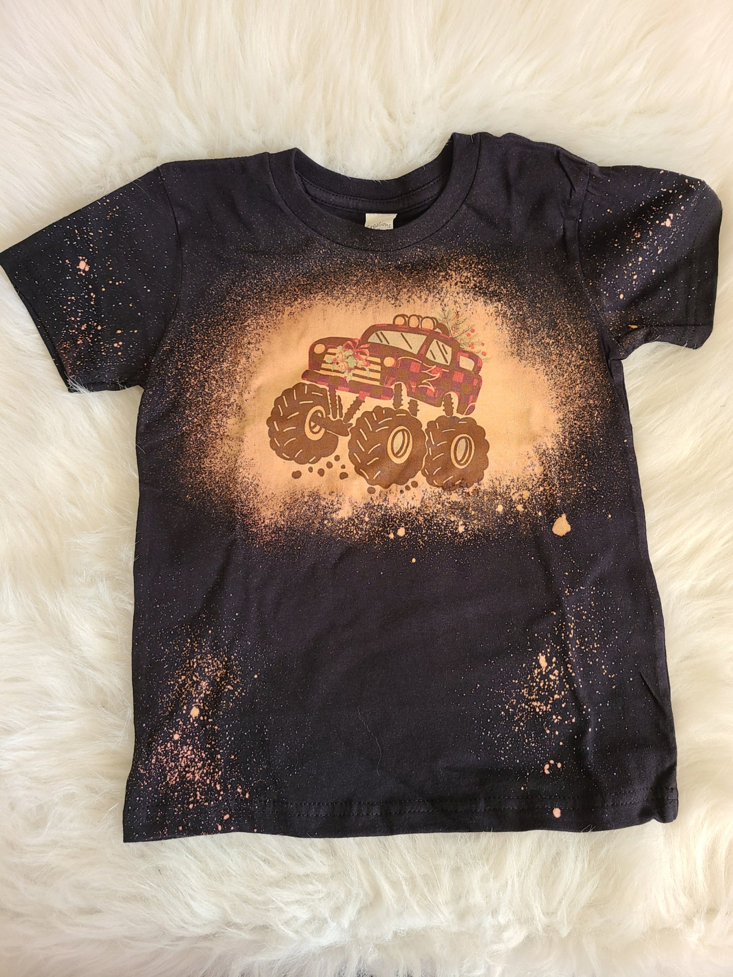 Monster Truck Christmas Boys Shirt Girls Shirt Ladies Shirt Mens Shirt