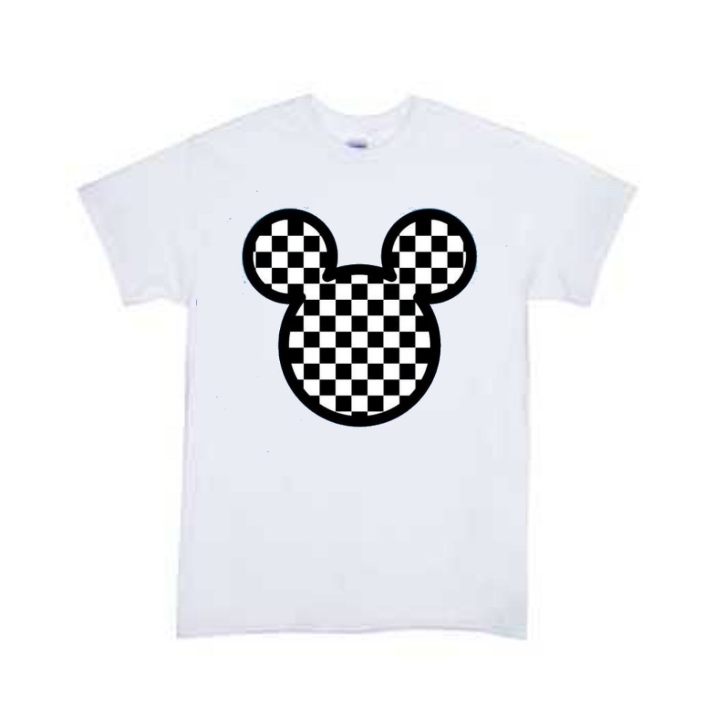 Checker Mickey Mouse Boys Shirt Girls Shirt