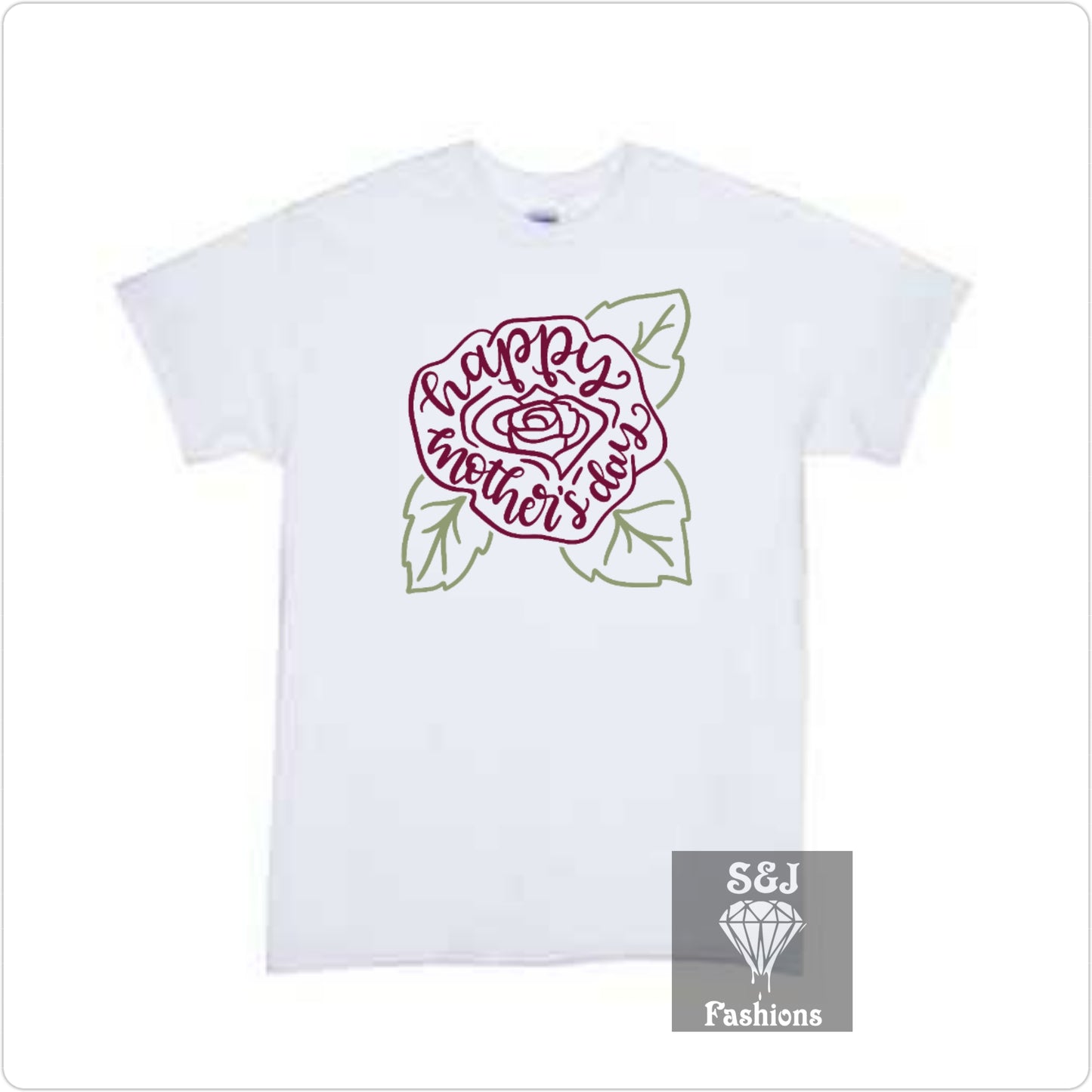 Happy Mother's Day Rose Girls Shirt