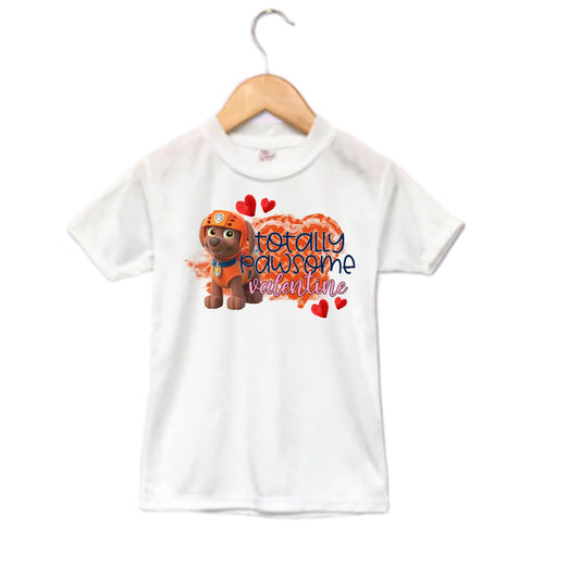 Paw Patrol Valentine Boys Shirt Girls Shirt Ladies Shirt Mens Shirt