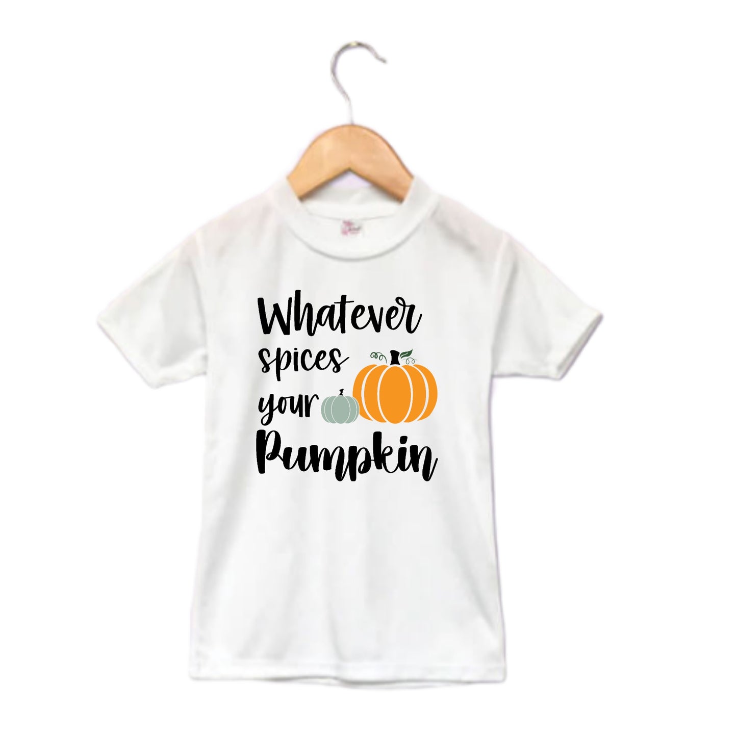 Whatever Spices Your Pumpkin Fall Girls Shirt Ladies Shirt Boys Shirt