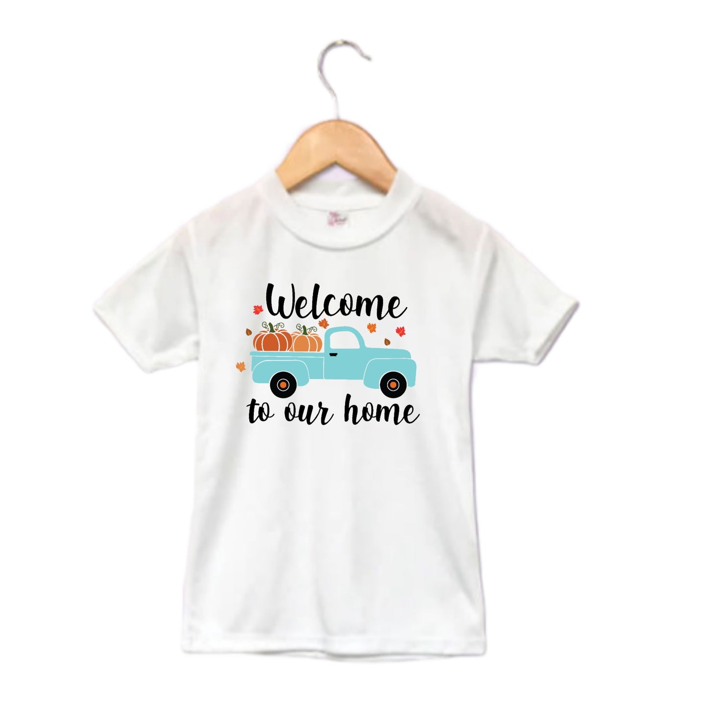 Welcome To Our Home Shirt Fall Girls Shirt Ladies Shirt Boys Shirt