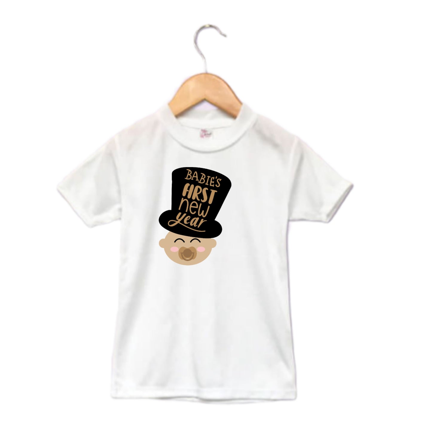 Babys First New Year Boys Shirt Girls Shirt