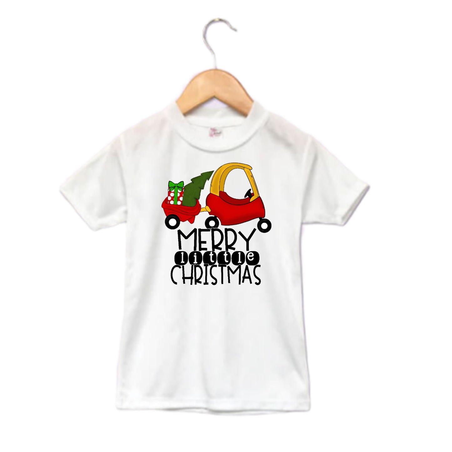 Merry Little Christmas Girls Shirt Ladies Shirt Boys Shirt