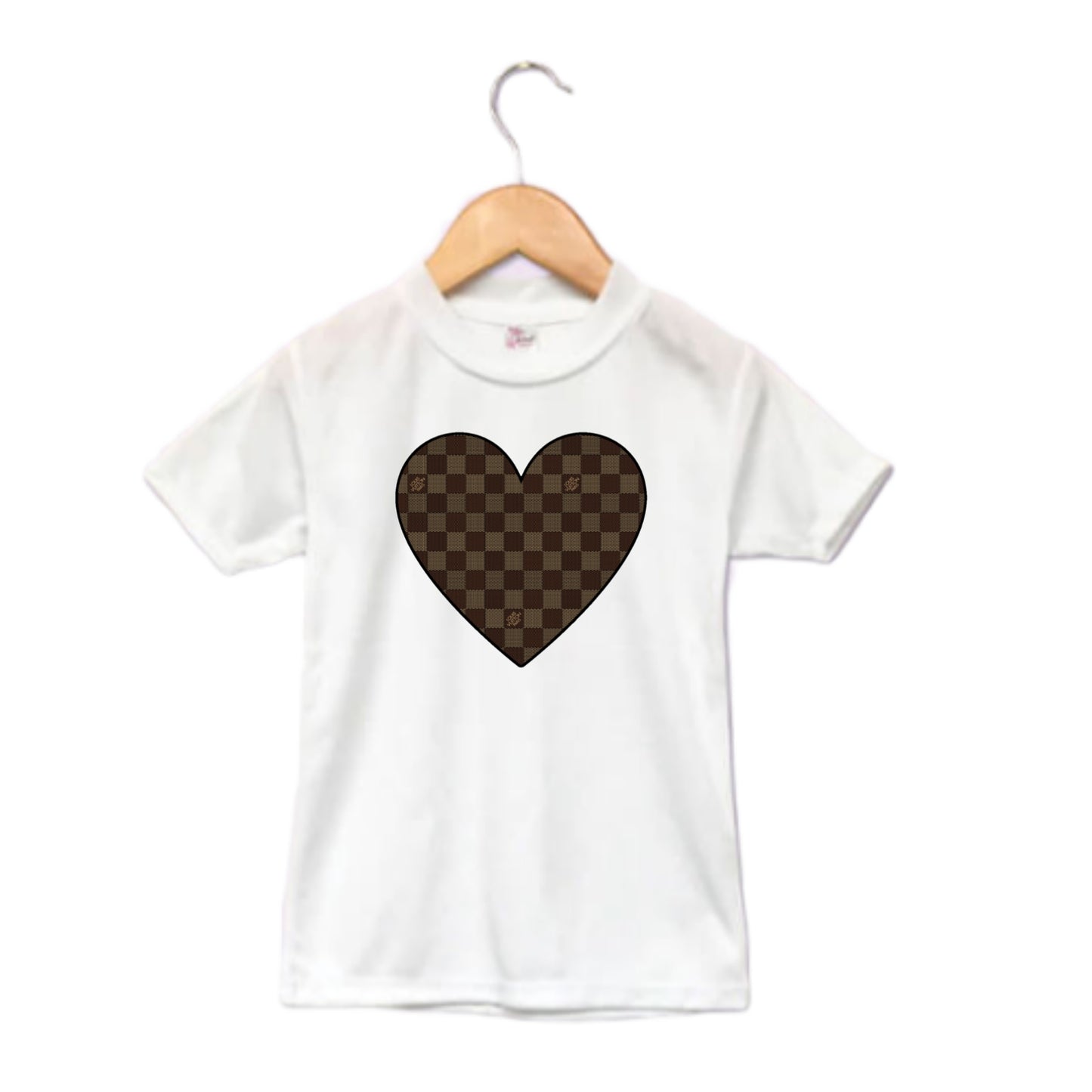 LV Heart Girls Shirt Ladies Shirt Valentines