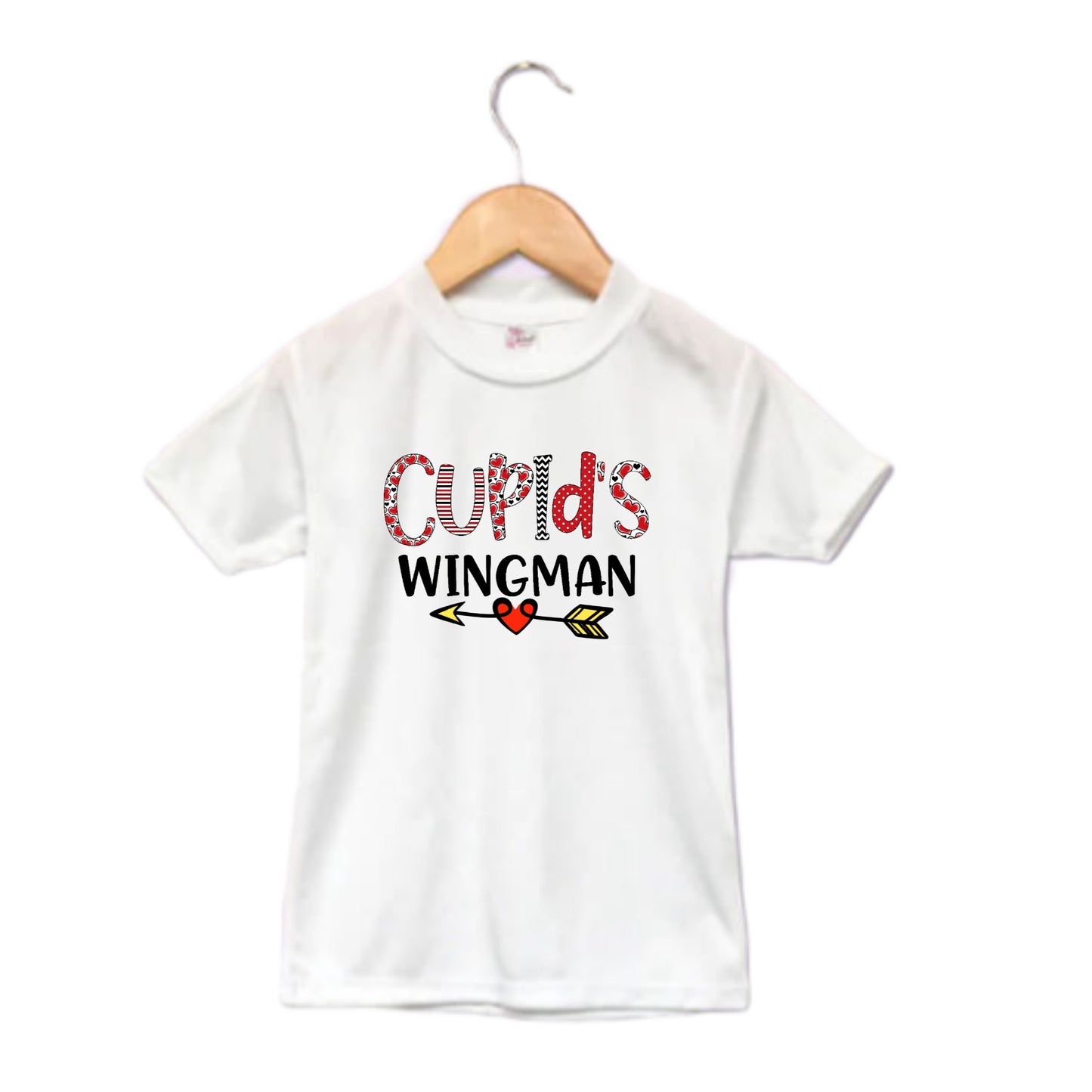 Cupid's Wingman Boys Shirt Valentines
