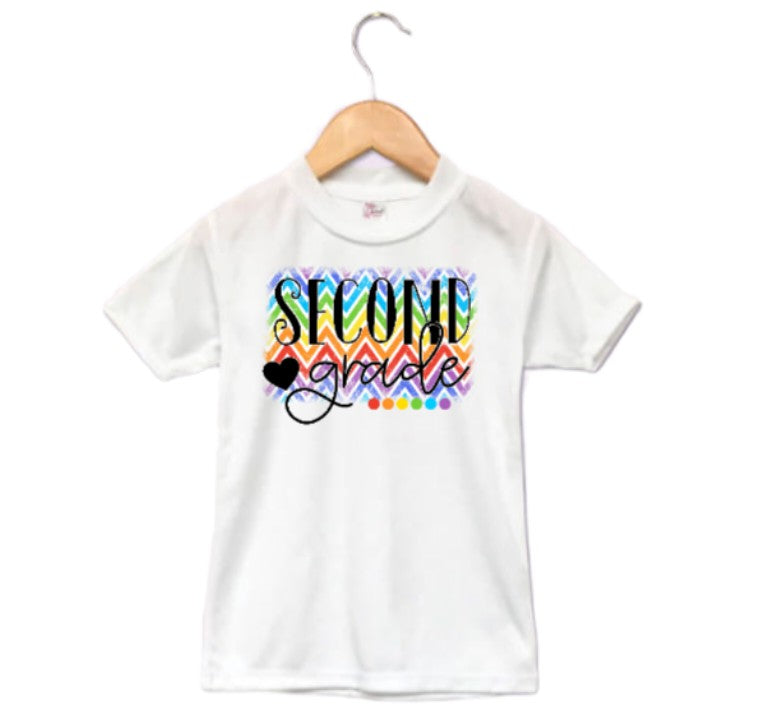 1st Grade Girls Shirt ANY GRADE Back to School
