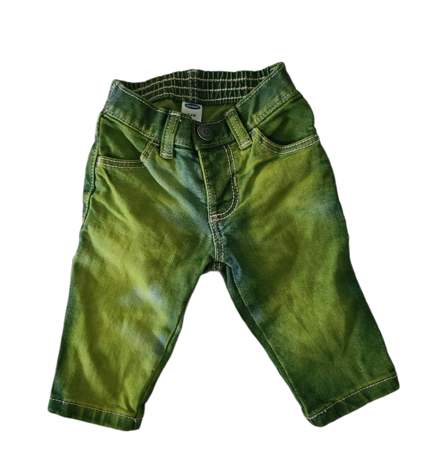 Green Boys Distressed Jeans St. Patrick's