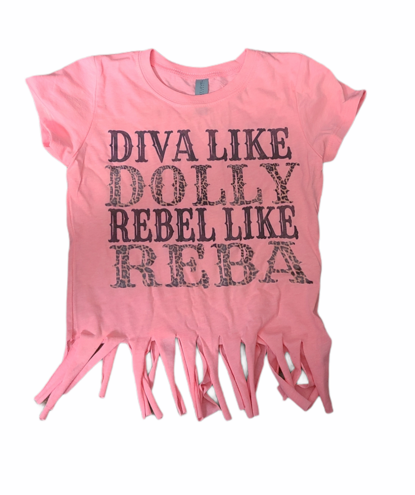 Diva like Dolly Rebal like Reba Girls Shirt