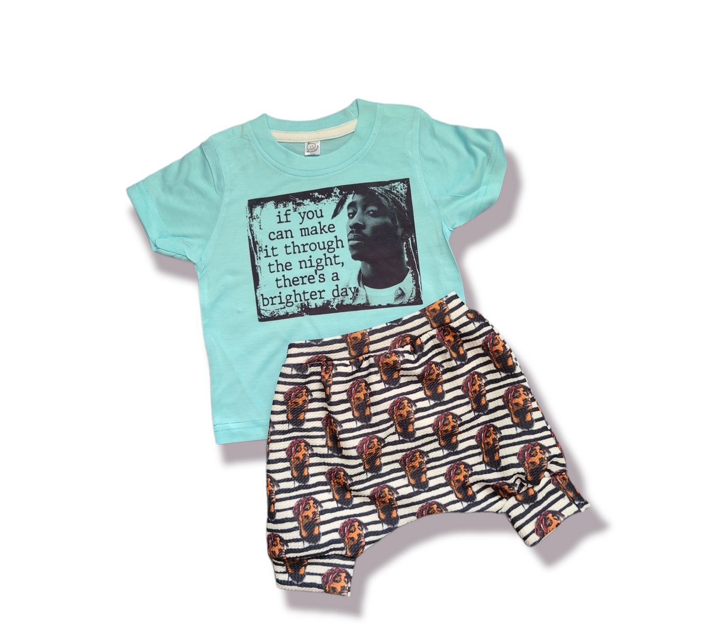 Brighter Days Tupac Girls Shirt Boys Shirt Ladies Shirt Mens Shirt