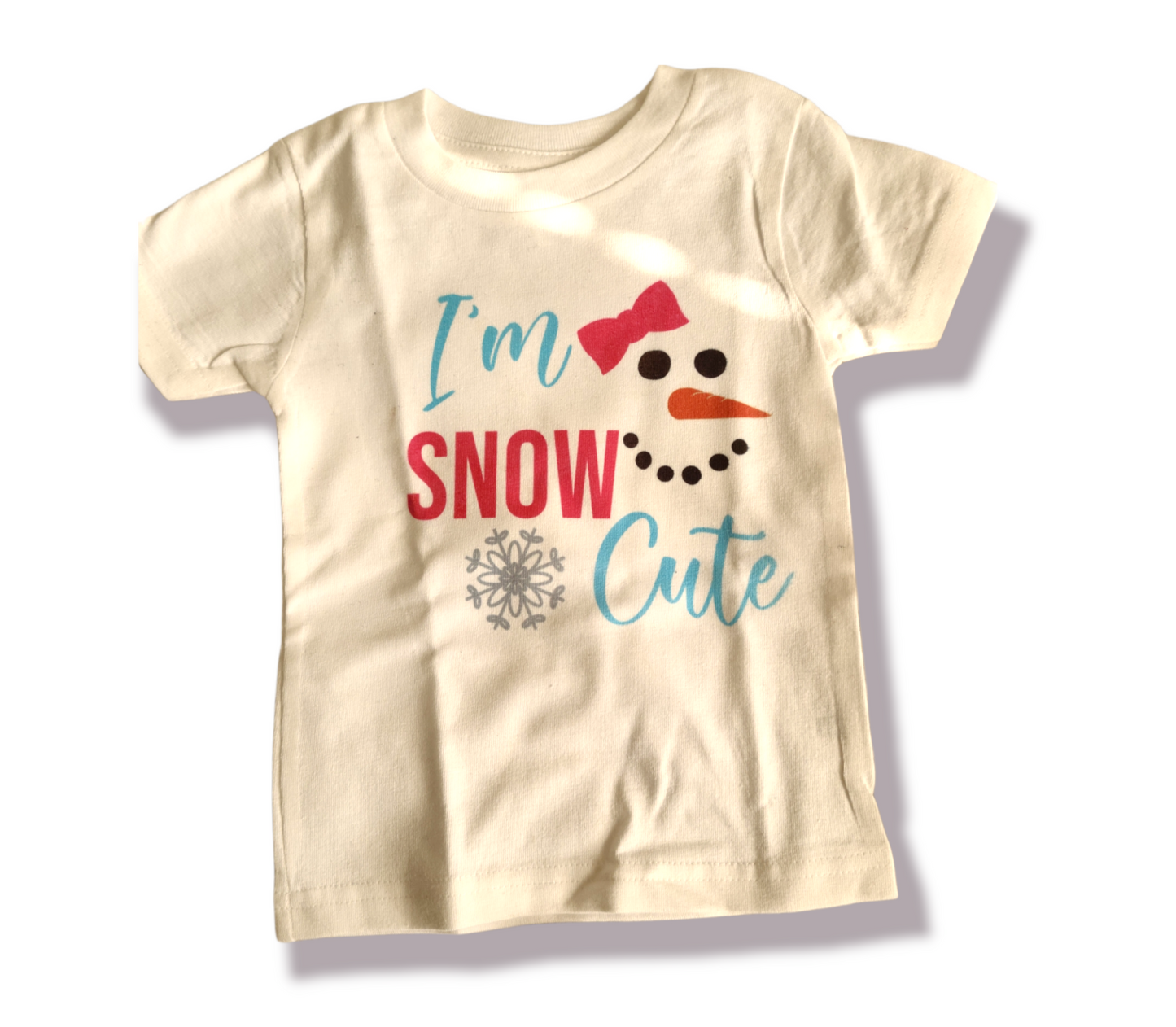 I'm Snow Cute Christmas Boys Shirt Girls Shirt