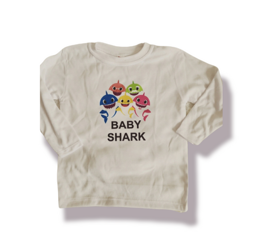 Baby Shark  Girls Shirt Boys Shirt