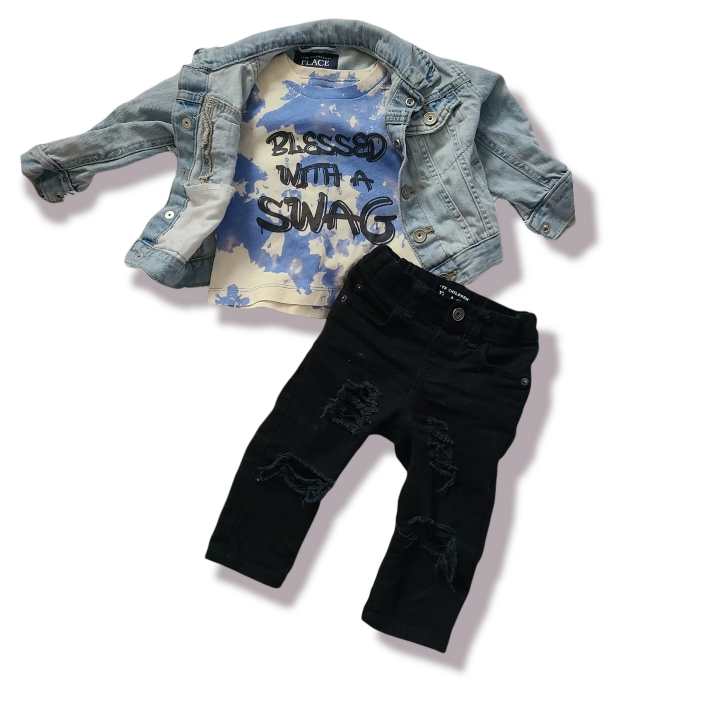 Blessed With A Swag Boys Shirt Girls Shirt