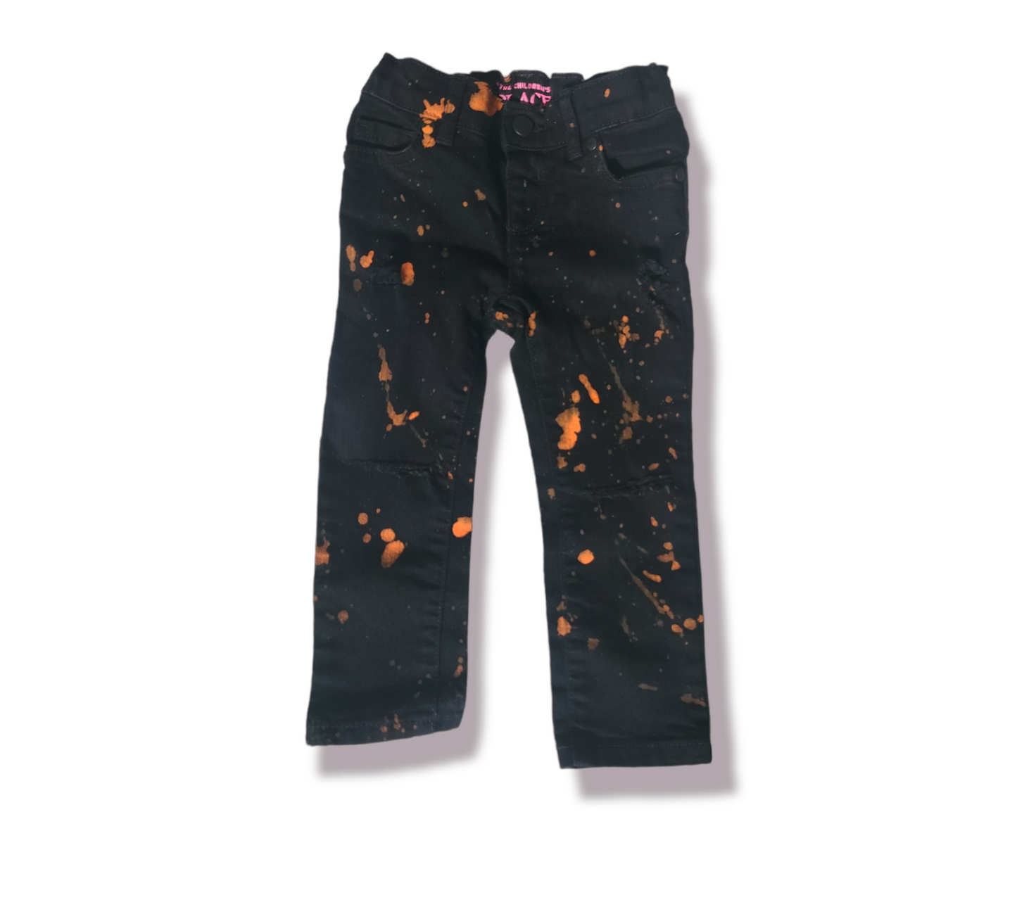 Pumpkin Boys Distressee Jeans Girls Distressed Jeans Halloween