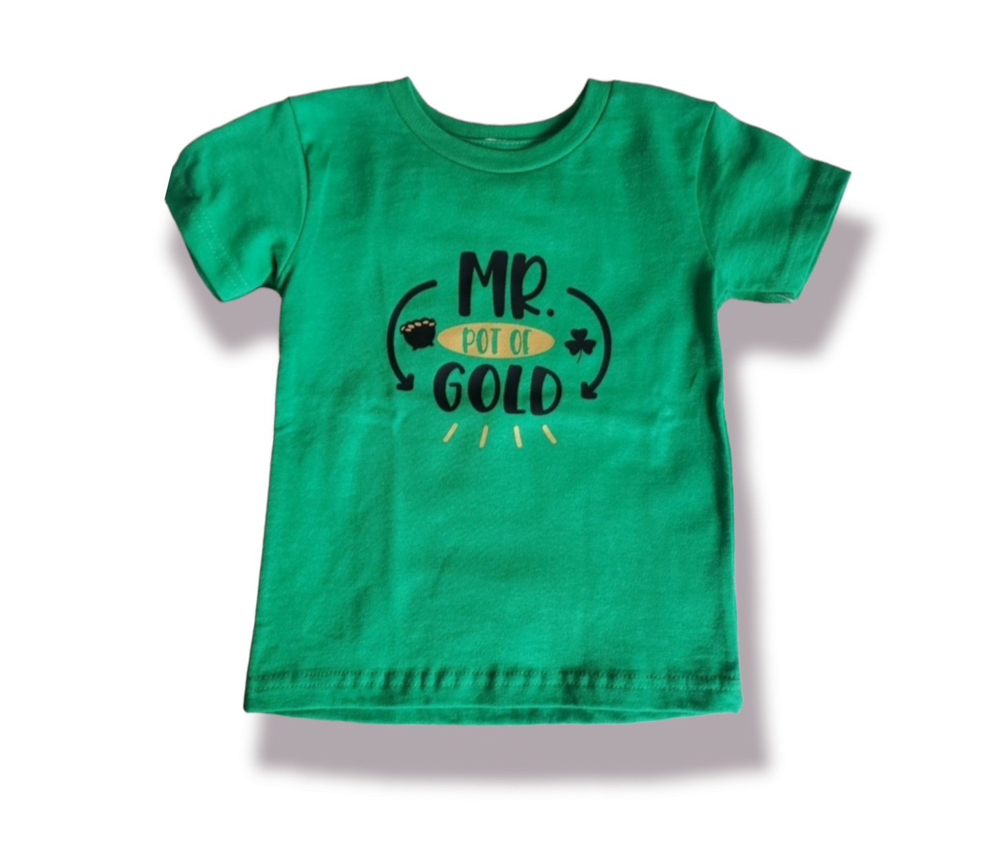 Mr. Pot Of Gold St. Patrick's Day Boys Shirt