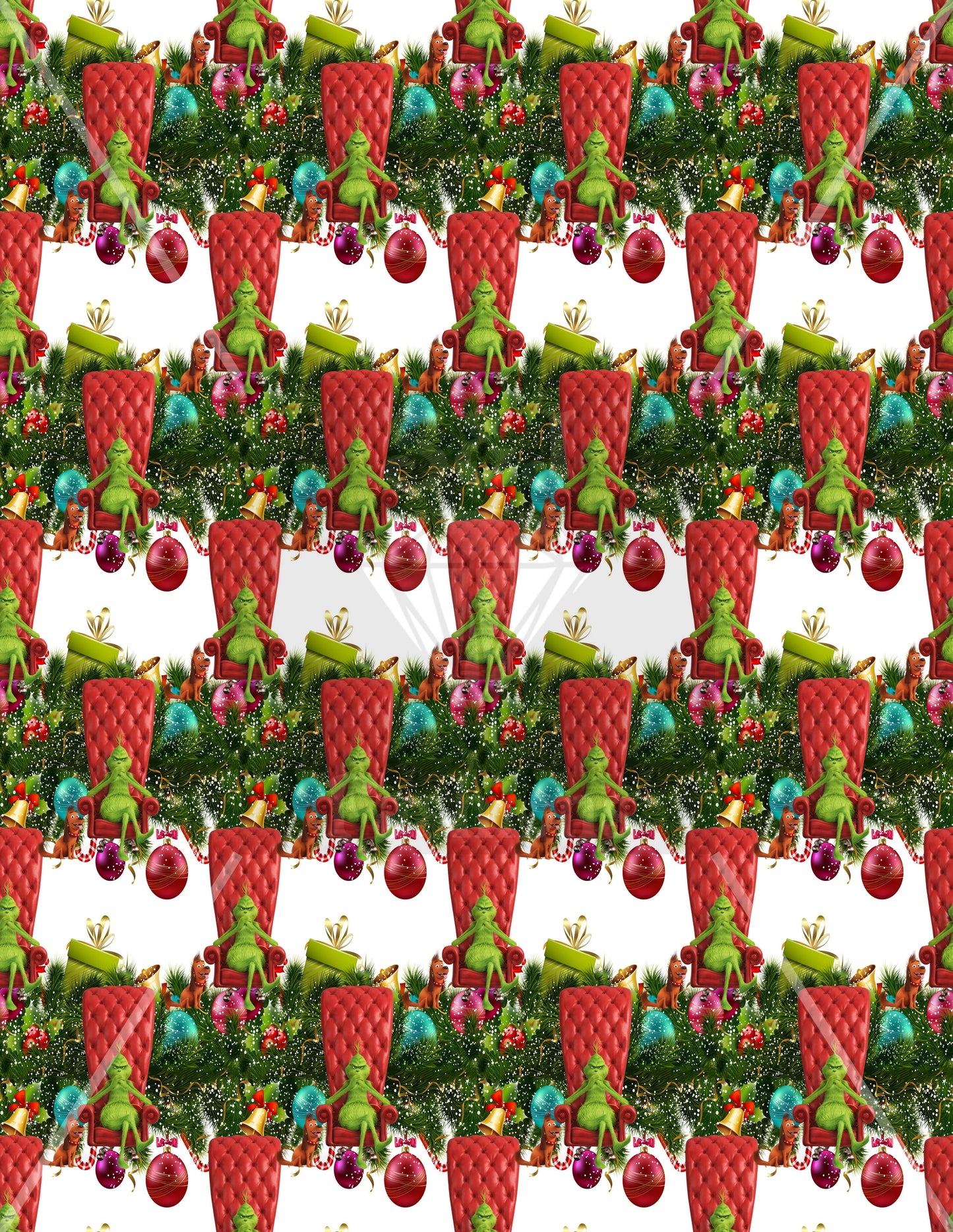 Grinch Chair Christmas Handmade