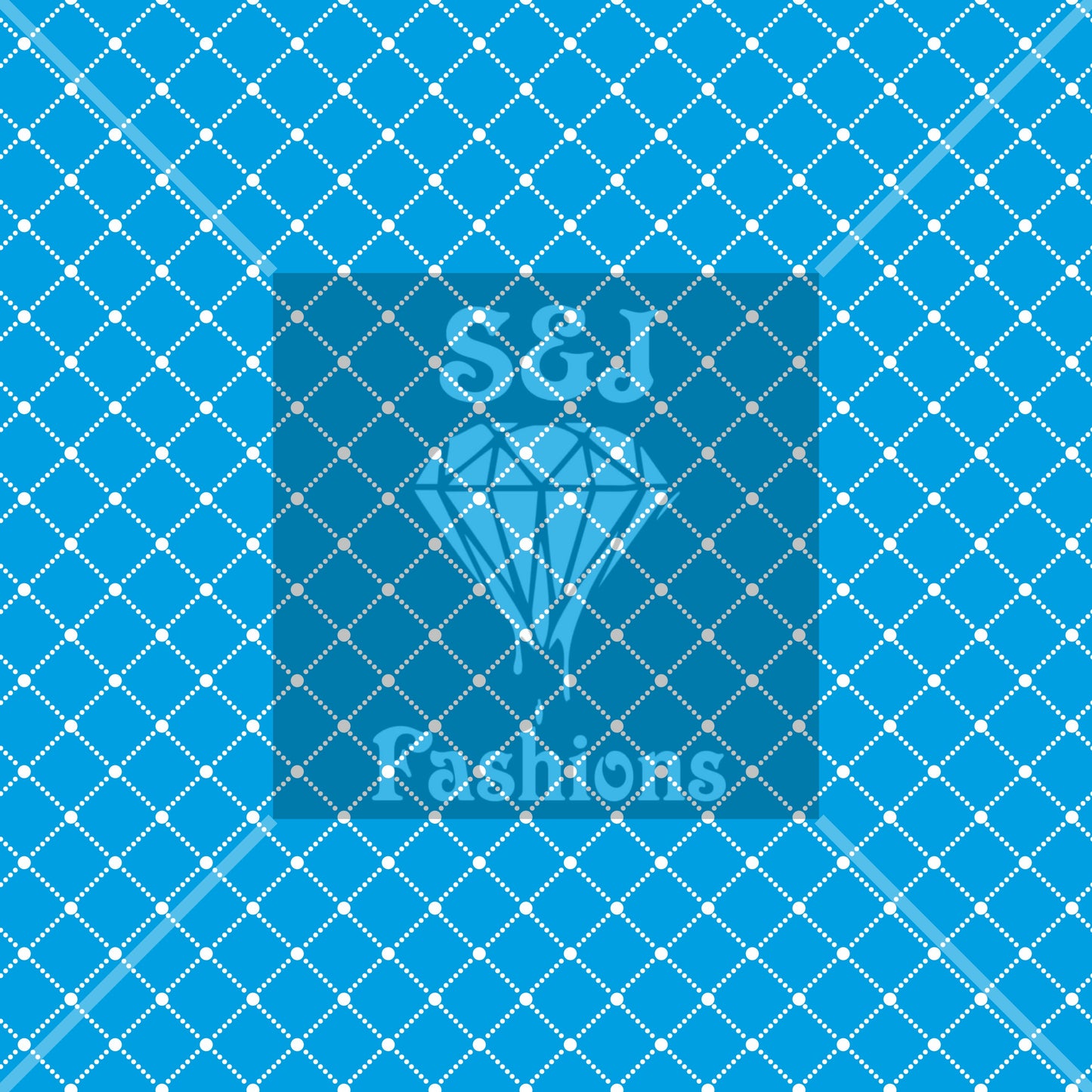 Blue diamond Handmade