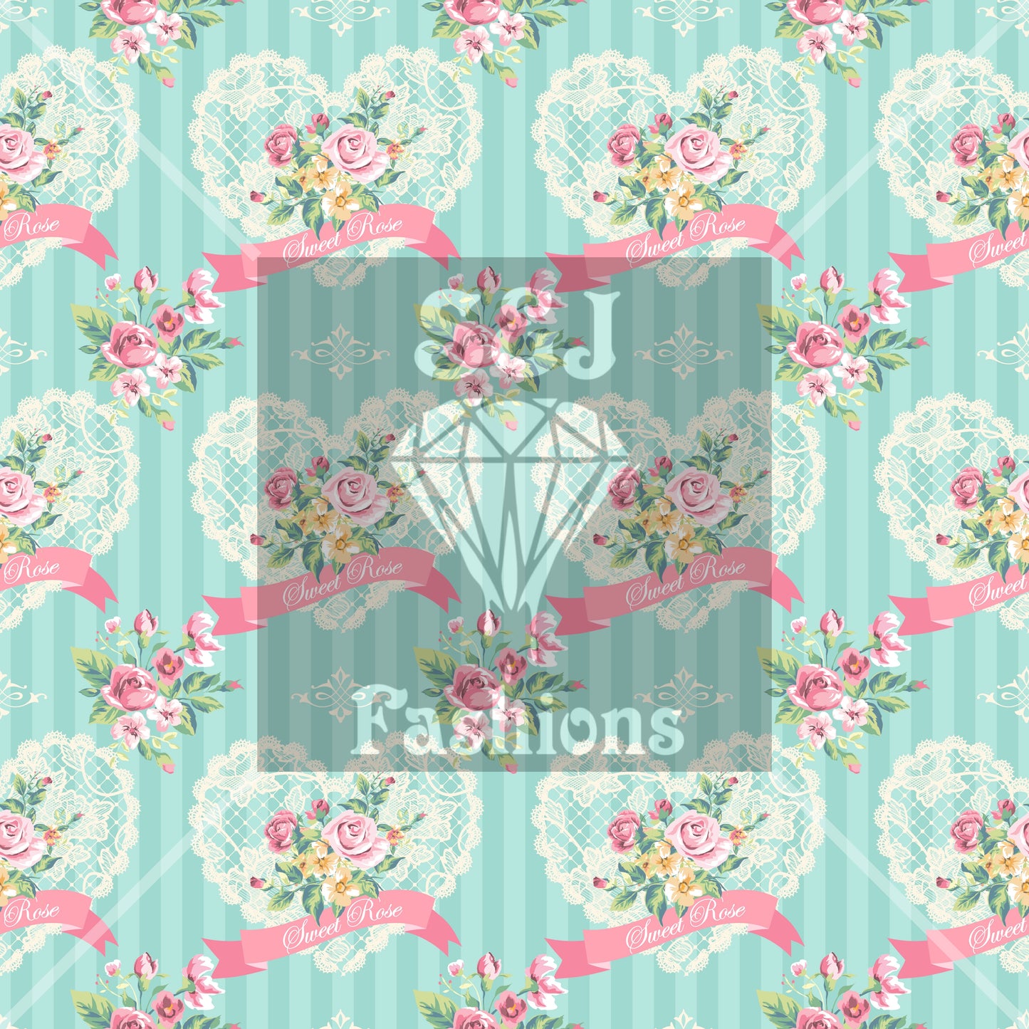 Sweet Rose Lace Handmade