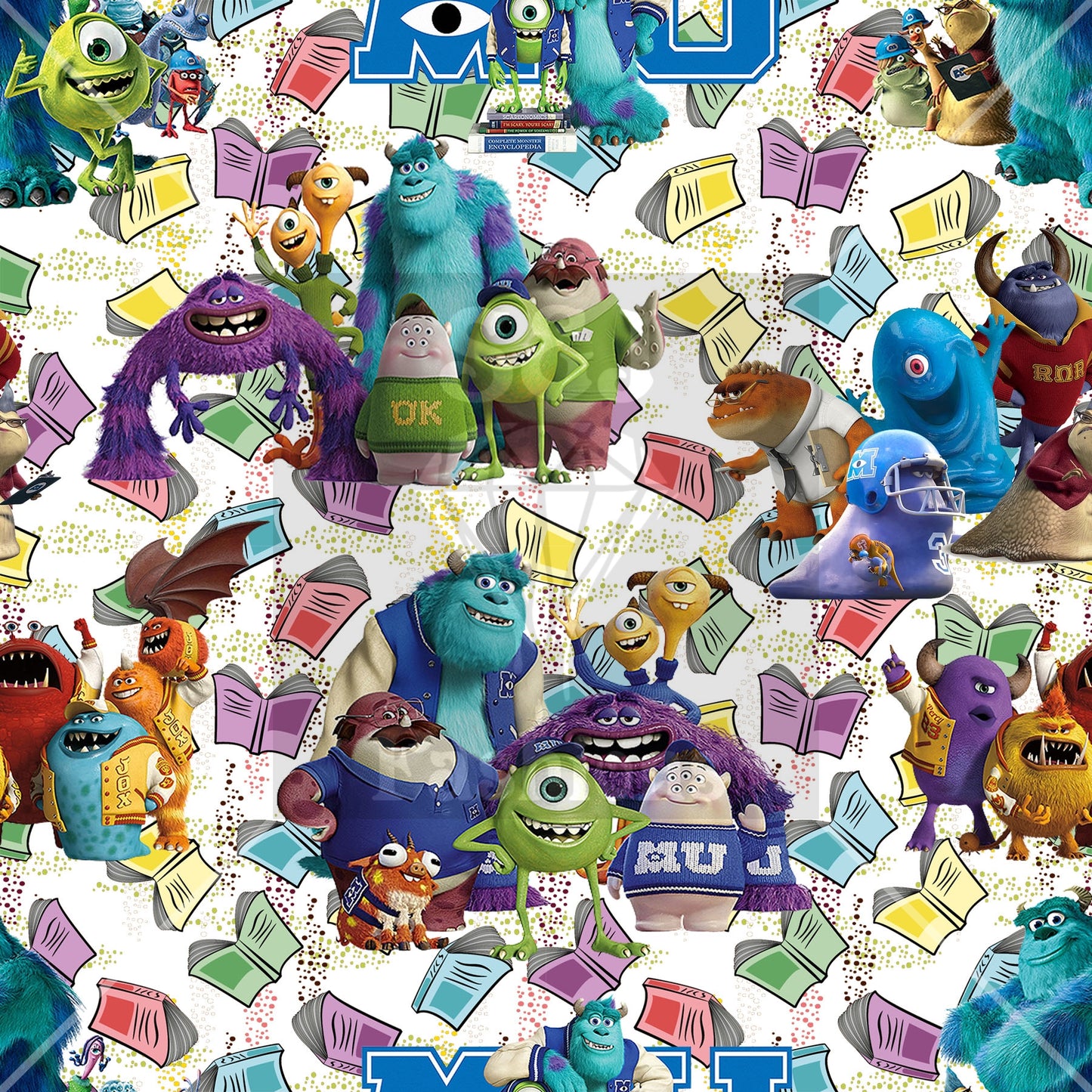 Monsters Inc University Handmade