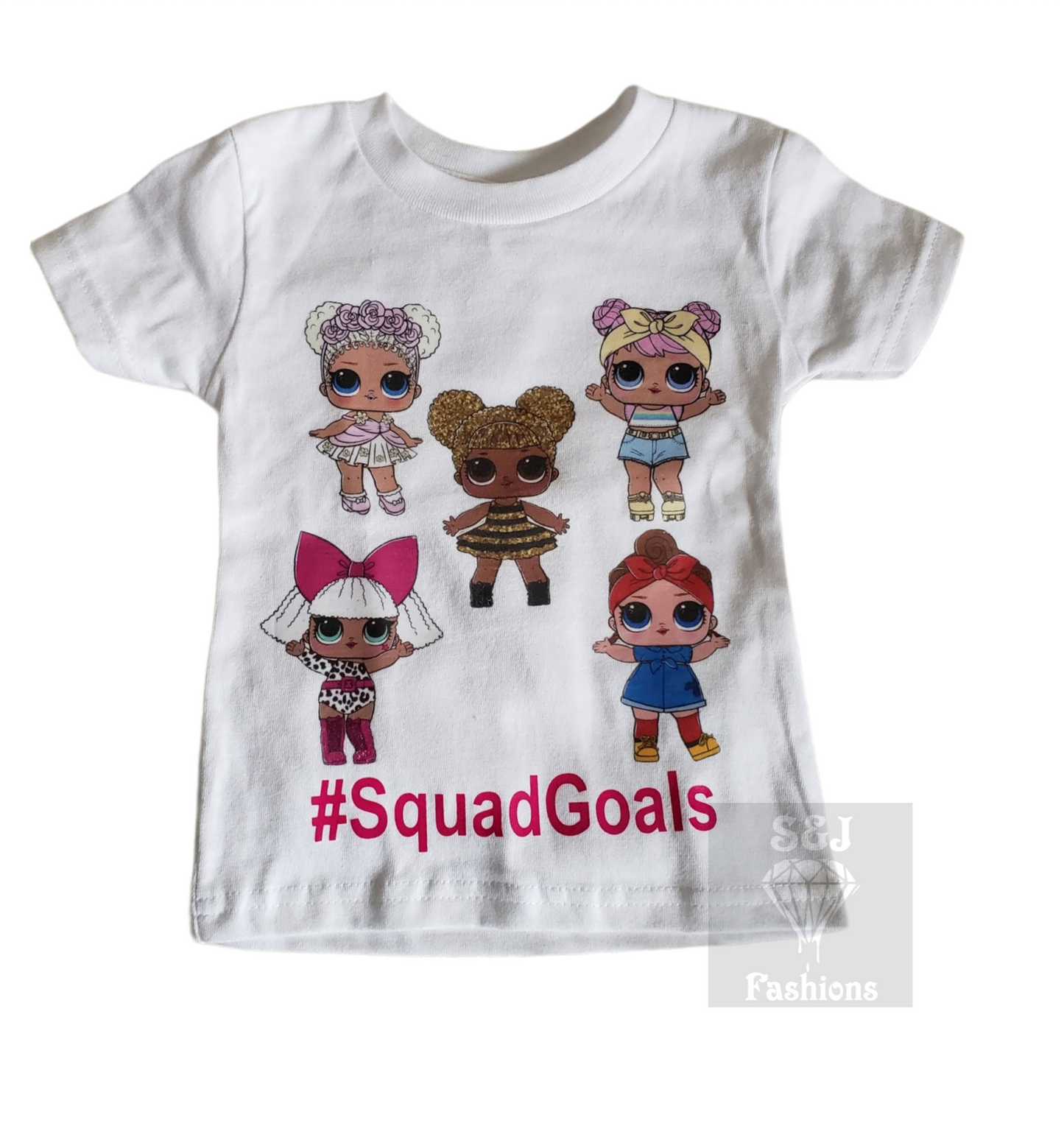 LOL Dolls #Squadgoals Girls Shirt